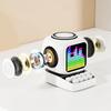 Bluetooth-compatible Speaker With 15W Magnetics Fast Chargers Touch Sensitive Rhythm Lights And Programmable Double Alar
