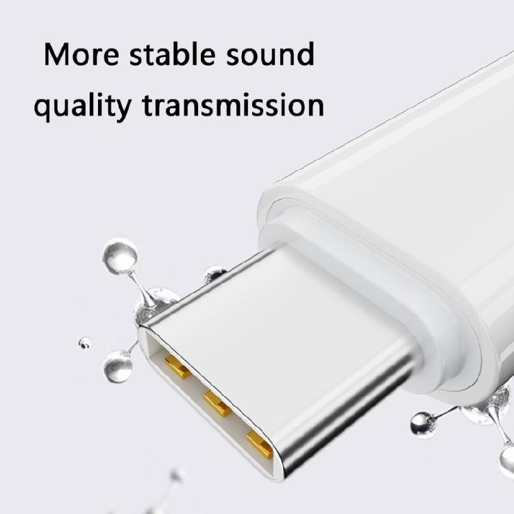 Durability USB C Headphone Audios Adapter Earphone Converters For Phone 15 Data Syncing Call Audios Dongle
