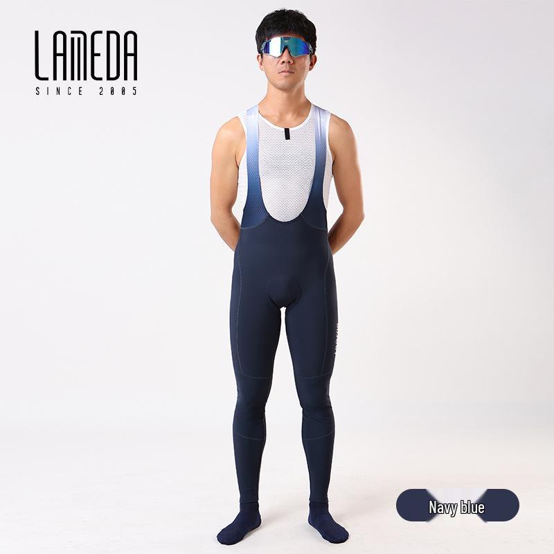 Lampada 2022 Autumn/Winter Men's Windproof Fleece Cycling Bib Pants