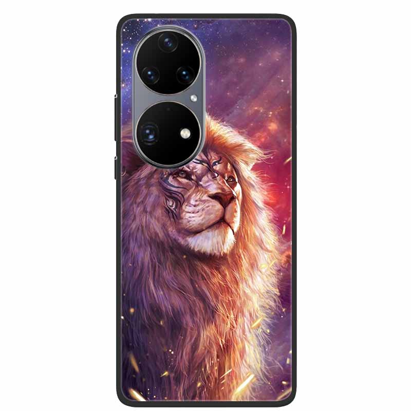 Phone Case For Huawei P50 Pro Cover Soft Silicone Cool coque For Huawei P50Pro P50 Pro 5G Back Cases P 50 Pro Fashion TPU Fundas
