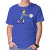 Unisex Crew Neck T-Shirt Stupid Fighter Graphic Short Sleeve Casual Tee