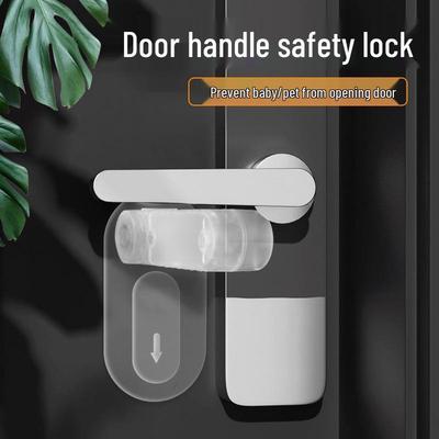 Door Handle Safety Lock: Child & Pet Proof, No Drilling Needed