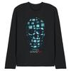 V/H/S/94 Unisex Adult Skull Key Art Long-Sleeved T-Shirt