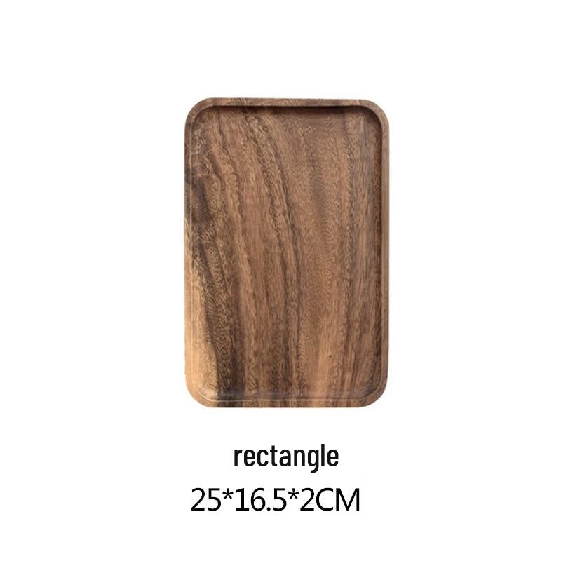 

OLOEY Walnut Wood Serving Tray 25x16.5x2cm