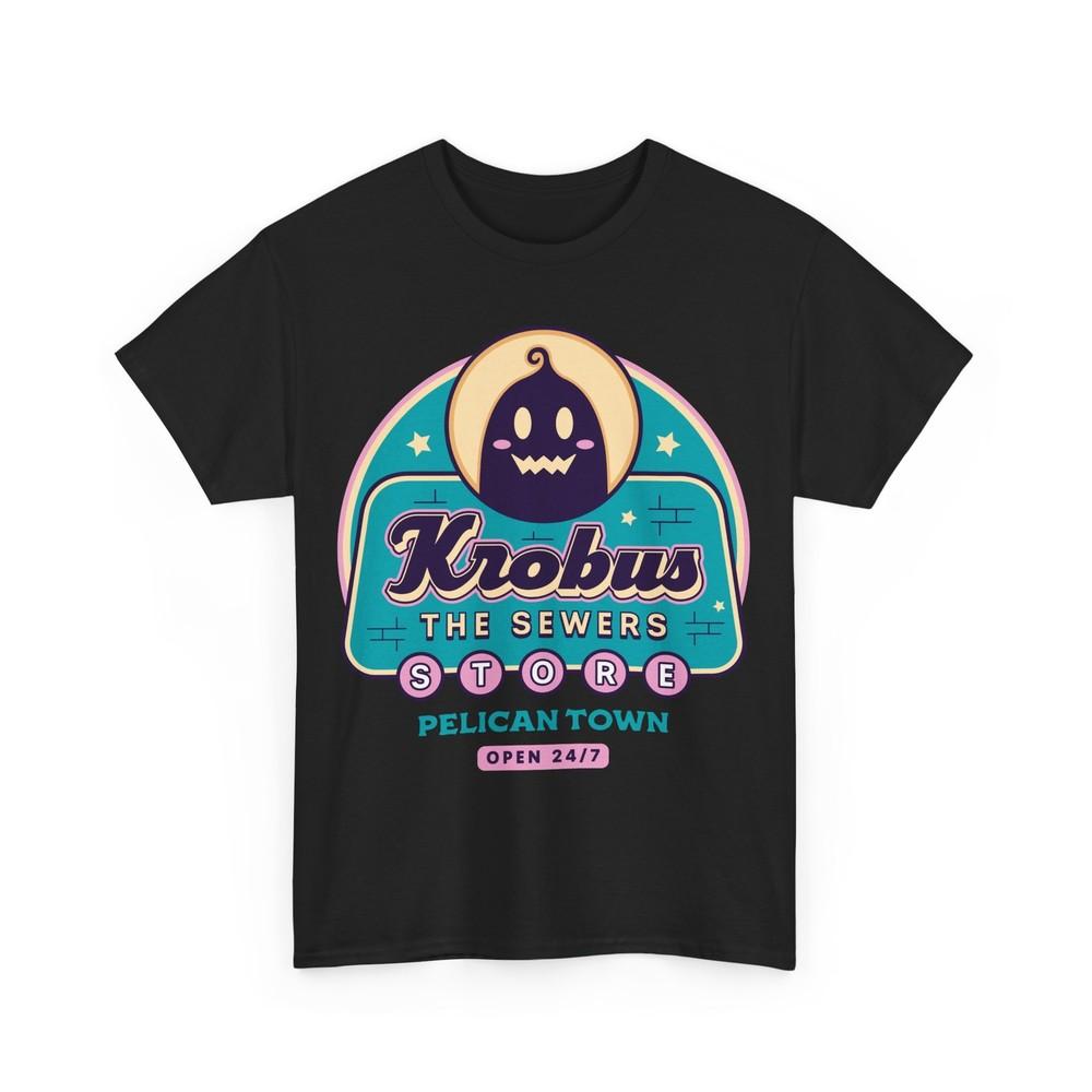 Krobus The Sewers Merchant Unisex T-Shirt. Stardew Valley Video Game. Junimos.