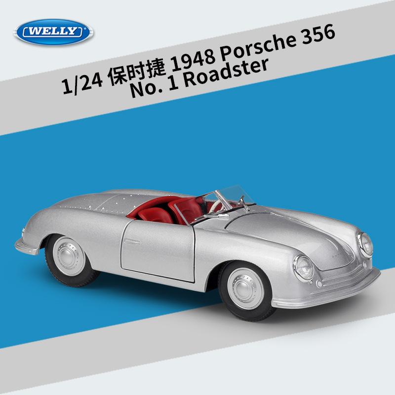 

WELLY 1:24 Scale 1964 Porsche 911 Classic First Generation - Alloy Die-Cast Model with Opening Doors, Collector s Display Gift