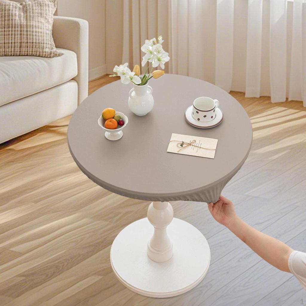 Elastic Stretch Table Protector for Kitchen and Event Use