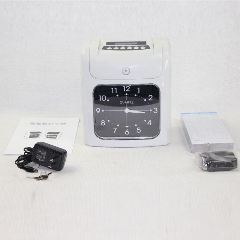 960SP English Time Clock: Attendance Machine & Microcomputer Punch Card System