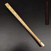 Chinese Style Classical Folding Fan, 9 5inch, Made of Water-Polished Bamboo, with Ancient Qin-Style Square Fan Ribs and Craftsmanship