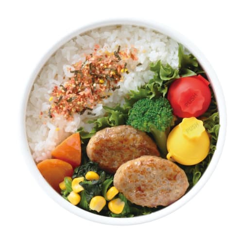 Marna Mayo Ketchup Push Bottle (for ketchup, mayonnaise, and other condiments) Lunch Box Container, Sauce Container, K665