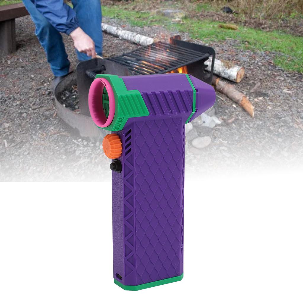 Dry Blower 200000RPM Stepless Speed Control Type C QC15W Fast Charging Portable for Dust Removal Car Computer Keyboard
