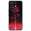 For Infinix Smart 8 Case X6525 Marble Soft Matte Silicone Back Cover For Infinix Smart 8 Pro Smart8 Plus Full Coverage Shell