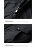 Men's Winter Hooded Cotton Jacket with Fur Collar - Thick, Warm, and Trendy Outerwear