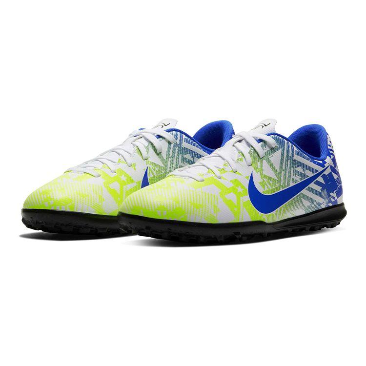 Nike Mercurial Vapor 13 Jr Assassin 13 Club NJR TF Round Head Comfortable Non-Slip Shock Absorbing Wear-Resistant Low-Top Soccer Shoes CV9353-104