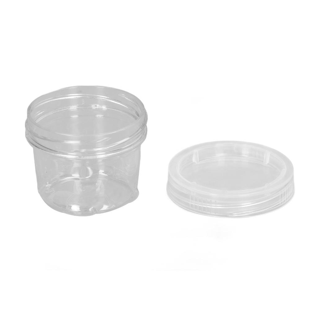 Durable PET Camping Spice Box Reusable With Lids Spice Dispenser 40ml Portable Sauce Bottle Set Picnic