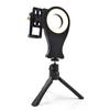 Dental Photography Filling Light 5 Levels Adjustable Brightness Warm/White Ring Lamp for Mobile Phone Rotatable Dental Light