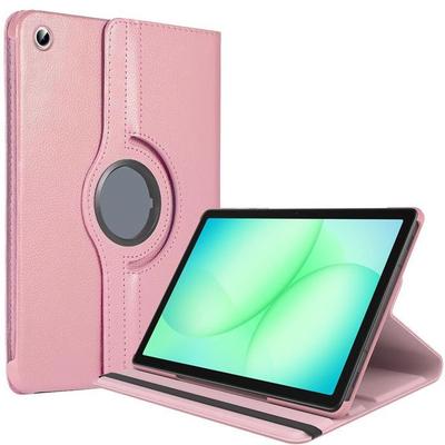 Case - BOOLING - for Samsung Galaxy Tab A9 Plus / A11 Plus - Protection 360° Rotating Case - Pink