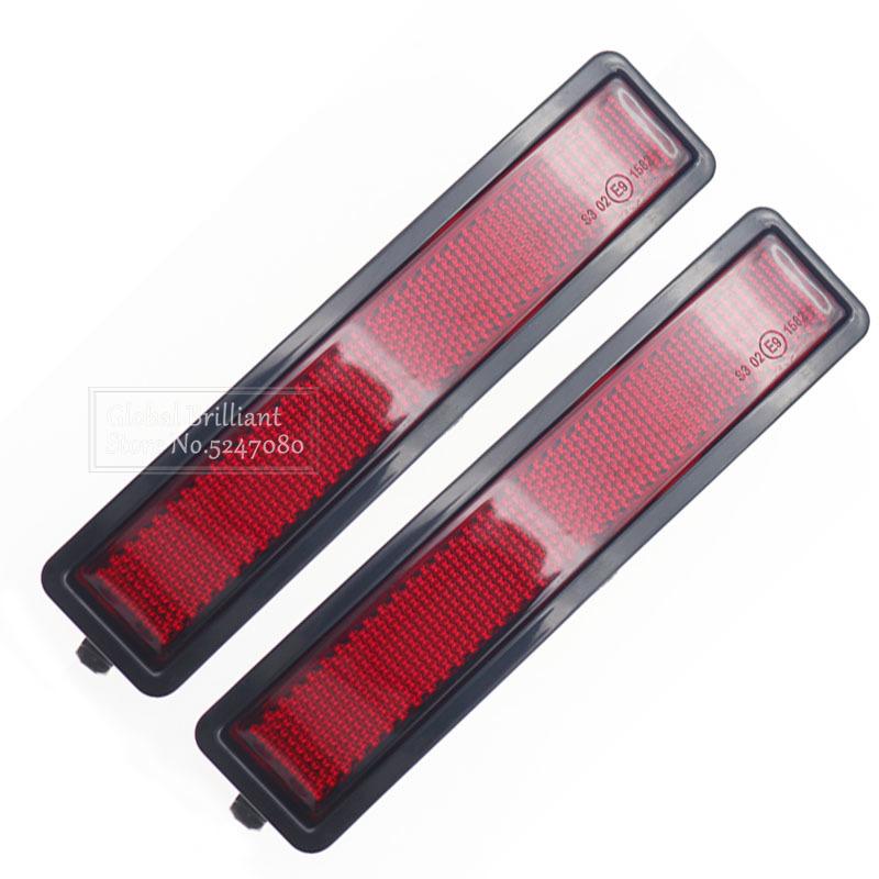 2pcs Car Rear Left Right Side Turn Signal Marker Light Lamp Lens For BMW E30 E32 E34 318i 318is 325es 325i 63 14 1 377 849
