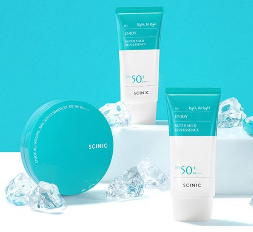 [SCINIC] Genießen Sie das rundum luftige Sonnenkissen 25 g SPF50+ PA++++