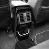 GIKAKU Rear Air Conditioning Panel Interior Rear Seat Air Vent Kick Protection for Honda Vezel Model Piano Black Cover, Panel, (New RV3/RV4/RV5/RV6) -