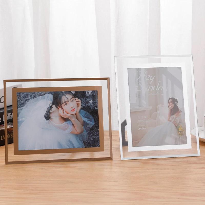 A4/A5 Table Sign Holder Double-Sided Picture Photo Display Photo Frame Document Poster Frame Menu Price List Display Stand