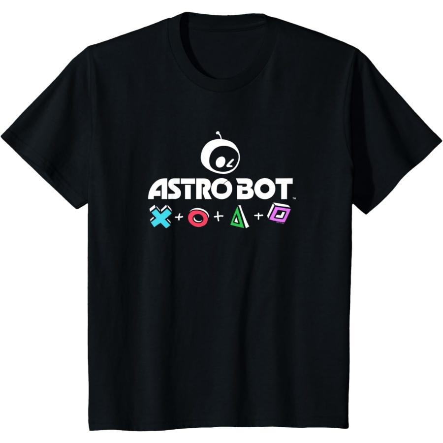 Unisex T-shirt Astro Bot Kids PlayStation Symbols Video Game T-Shirt