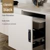 Hole-Free Aluminum Alloy Sliding Door Handle for Cabinets and Drawers