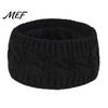 Wide Headband for Cold Weather Winter Knitted Women, Soft Fleece Lined Thermal Hair Fashionable Accessories Band, Thickened Plush Ear Warmer