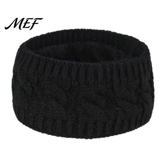 Wide Headband for Cold Weather Winter Knitted Women, Soft Fleece Lined Thermal Hair Fashionable Accessories Band, Thickened Plush Ear Warmer