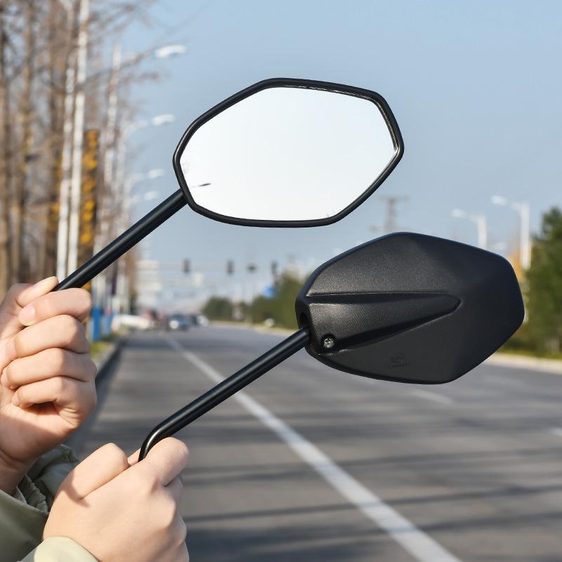 Li Shuang Rearview Mirror for Haojue HJ125K-5, HJ150-7, HJ150-8-C Motorcycles