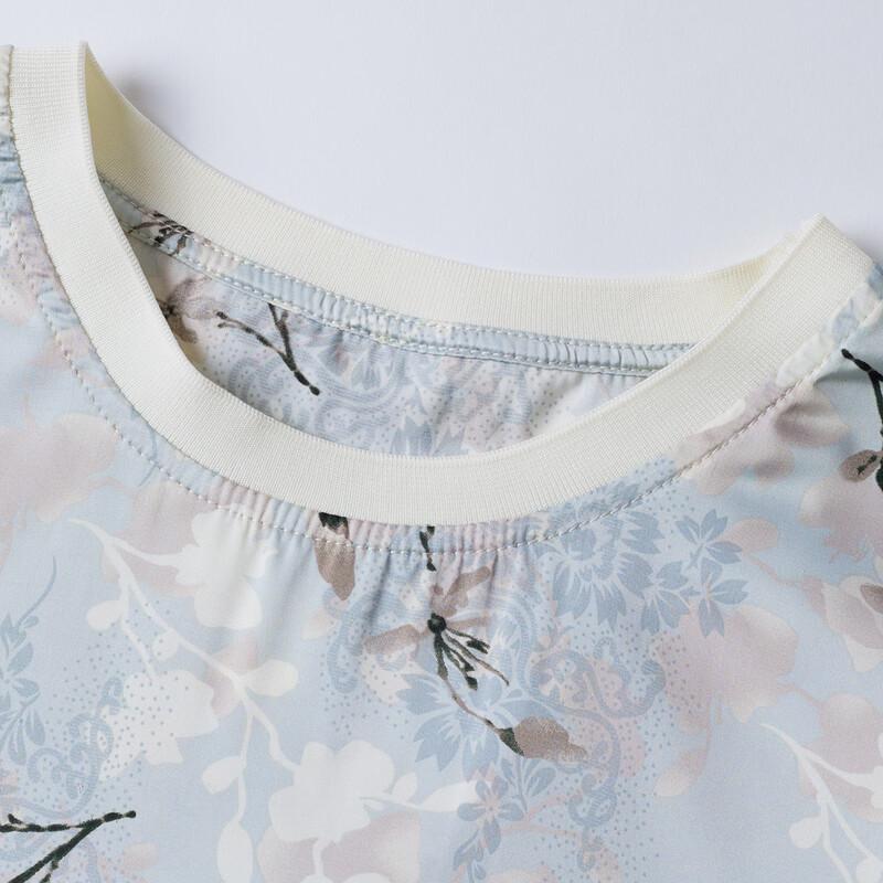 Paosite New Chinese Style Mother's Summer Two-Piece Outfit
