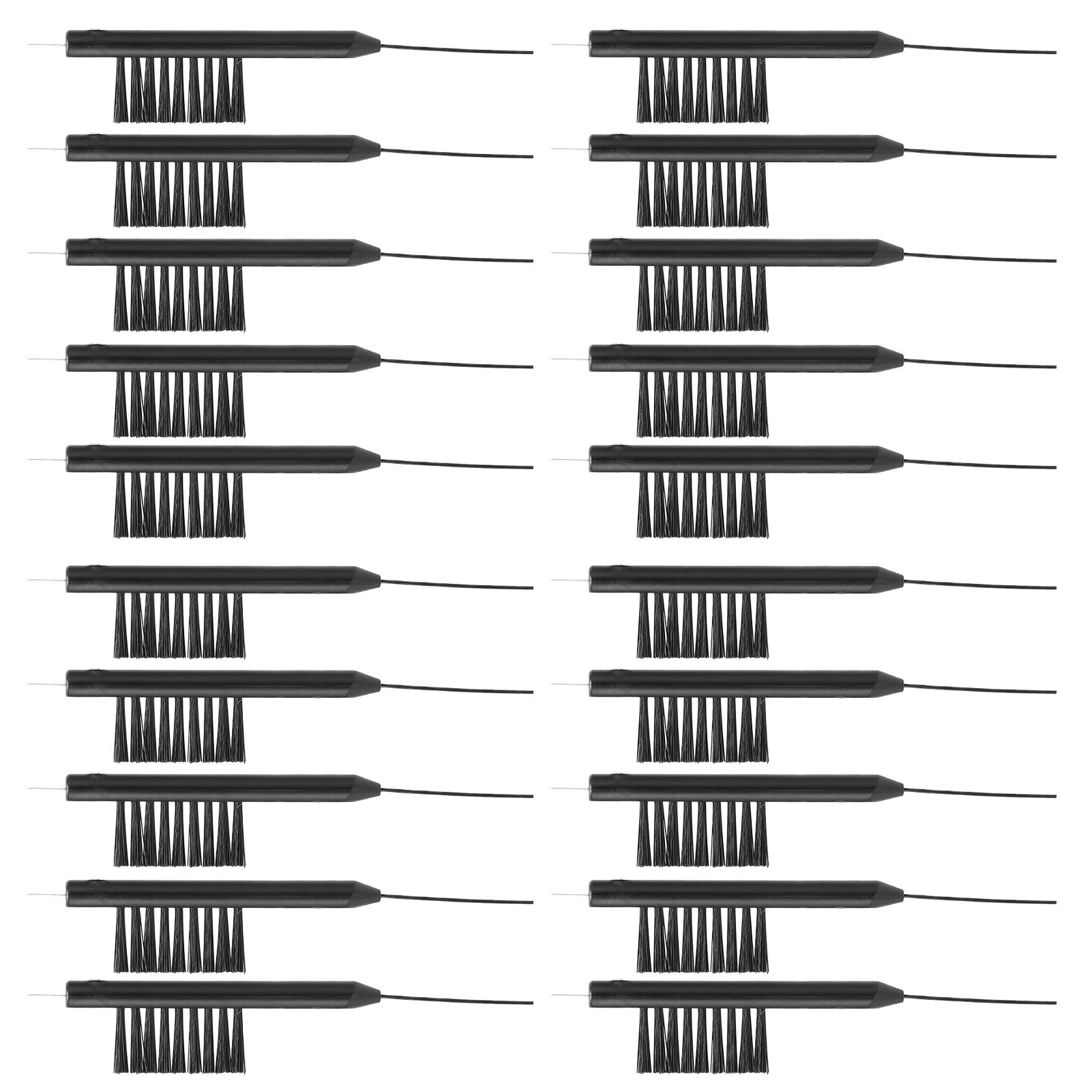 

20Pcs Hearing Aid Hairbrush U Type Multifunction Effective Clean Hearing Amplifier Cleaning Brush