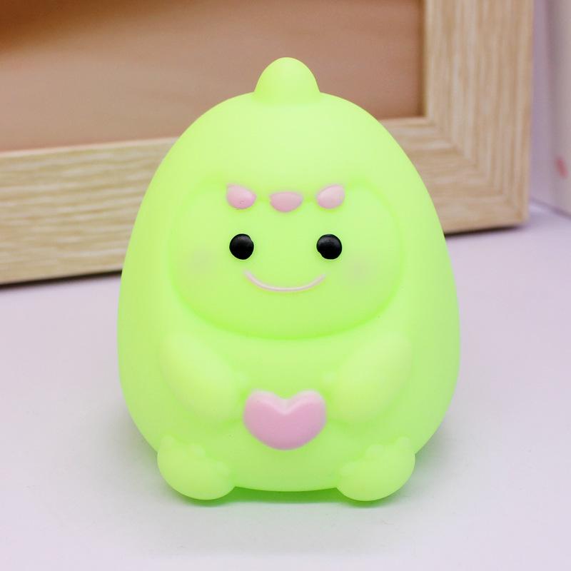 2023 Cartoon Cute Rabbit Night Light: Cordless LED Bedside Ornament for Kids