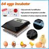 36/56/64PCS Eggs Automatic Incubator Fully Automatic Farm Bird Quail Brooder High precision temperature Control Poultry Hatcher