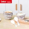 Debo Carmela 12-Piece Hand-Painted Ceramic Dinnerware Set