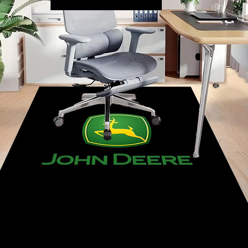 John Deere Logo Teppich Für Spielzimmer Schlafzimmer Wohnzimmer Sofa Heimdekor Kinder Spielbereich Teppich Rutschfeste Bodenmatte