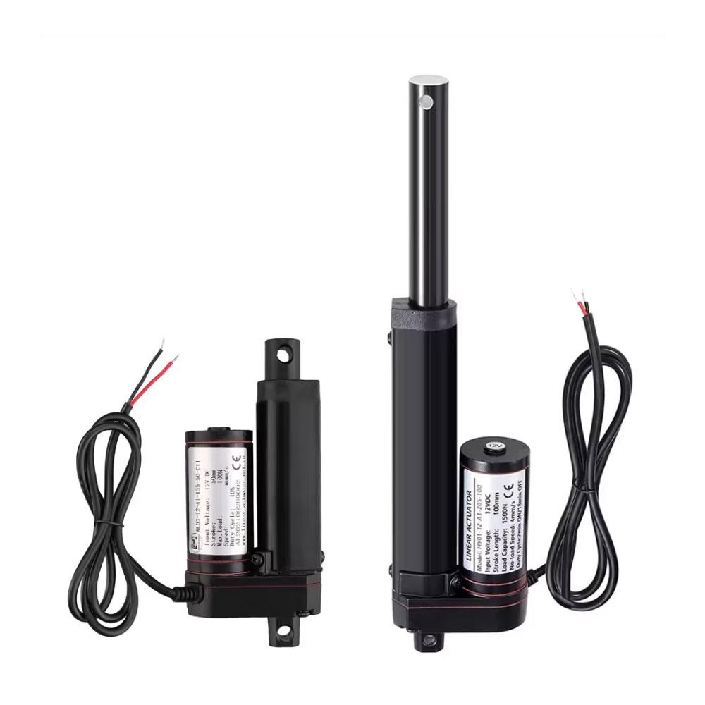 3000N DC12V Linear Actuator 5mm/s Speed 100mm 150mm 200mm 250mm Stroke Reciprocating Linear Actuator Motor For Solar Tracker