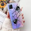 For Vivo V21e V2061 / V21 4G 5G V2050 V2066 Phone Case VivoV21e V 21 4G Elegant Floral Cat Printing Soft Silicone TPU Cases