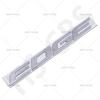 Metal 3D Edge Letter Emblem Logo Edge Rear Trunk Badge Sticker Decal Body Fender Decor Tailgate Stickers Accessories Car Styling