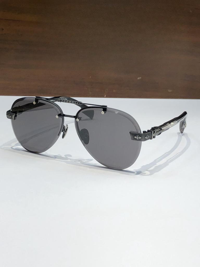 2025 New Fashion Trend Alloy Party Luxury Designer Sunglasses For Men And Women Holiday Black High-End Uv400 Sunglasses