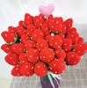 Hand-Knitted 1pcs Sunflower Bouquet Crochet Wedding Decorative Artificial Daisy Flowers Home Decoration for Graduation Occasions
