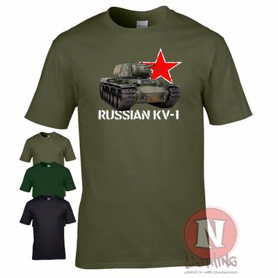 Russian Kv 1 Tank Ww2 Military Armour TShirt World Of War Tanks Eastern Front