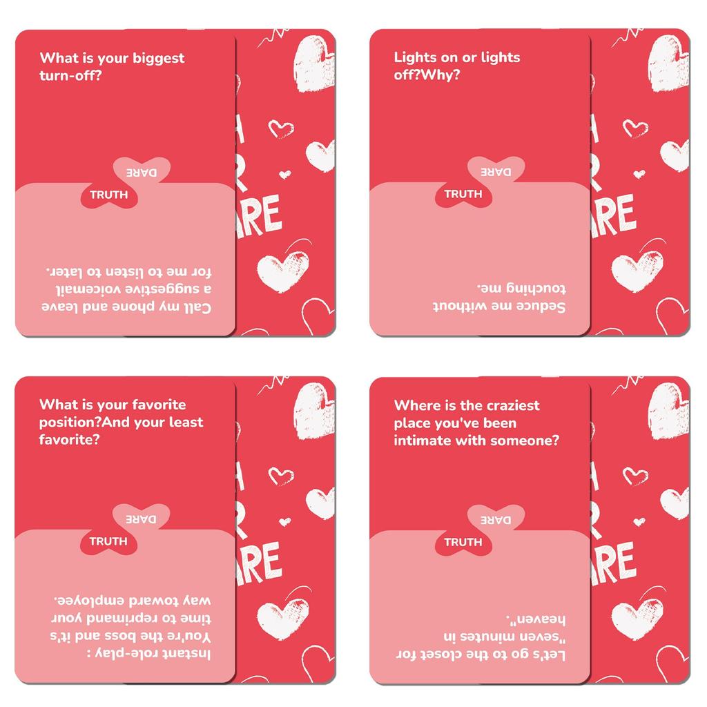 50 Kart pro páry, Randění, Teplo emocí, Hřejivé hračky, KartičkyHorrible Hra s kartami pro páry