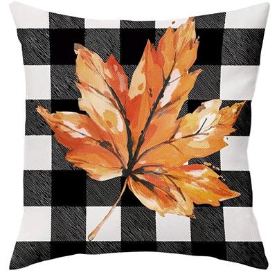 Herbst Kissenbezüge Sofakissenbezüge, Thanksgiving Kürbis Blätter Dekorationen für Sofa Zuhause Veranda