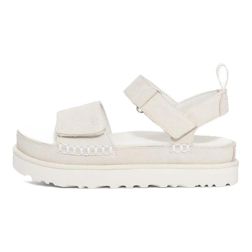 UGG Suede Stylish Sandal Women's Ecru 1117954-WHT