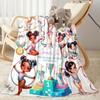 Gymnastics Art Quotes Blankets Are Suitable for Living Rooms, Bedrooms, Camping, and Other Places, Making Them an Ideal Choice for Gifts.