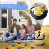 Toss Game for Kids And Adults Portable Yard Game Set with Bean Bags Outdoor Camping Beach Lawn Game Easy Setup And Carry Durable Straps for Family Fun