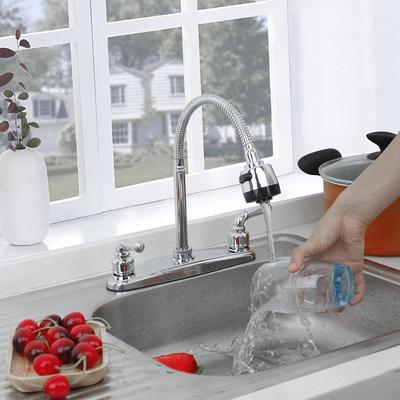 Sydamerikanska husbils köksblandare Dubbelportsblandare Kök Stänksäker blandare Ersättning Diskho blandare Kökstillbehör