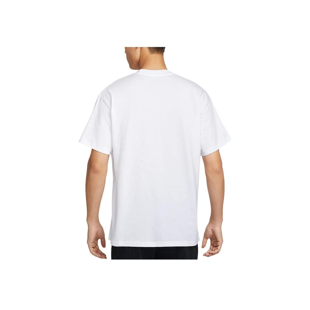Nike Court Loose Fit Crew Neck Pullover Drop Shoulder Short Sleeve T-Shirt Men Tops White HJ3469-100