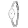 CALVIN KLEIN Eternal Series Watch Quartz Movement Stainless Steel Strap 28mm White Dial Women's Watch Simple Women's Watch 25200082